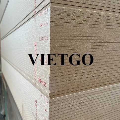 Đối tác người Kuwait cần tìm Nhà cung cấp cho sản phẩm ván MDF 