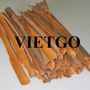 Một doanh nghiệp tại Ấn Độ đang cần nhập khẩu sản phẩm quế