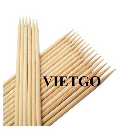 Thương vụ xuất khẩu xiên tre sang thị trường Ấn Độ