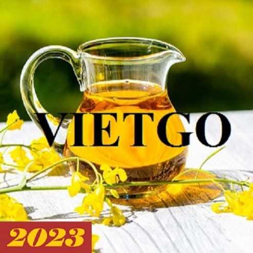 Thương vụ hợp tác xuất khẩu dầu hạt cải tới thị trường Trung Quốc