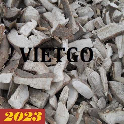 Thương vụ hợp tác xuất khẩu sắn lát khô sang thị trường Trung Quốc