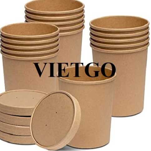 Thương vụ xuất khẩu bát và khay giấy kraft sang thị trường Ấn Độ 