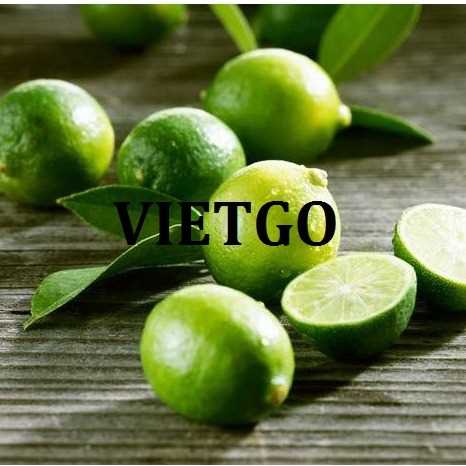 Thương vụ xuất khẩu chanh xanh sang thị trường UAE