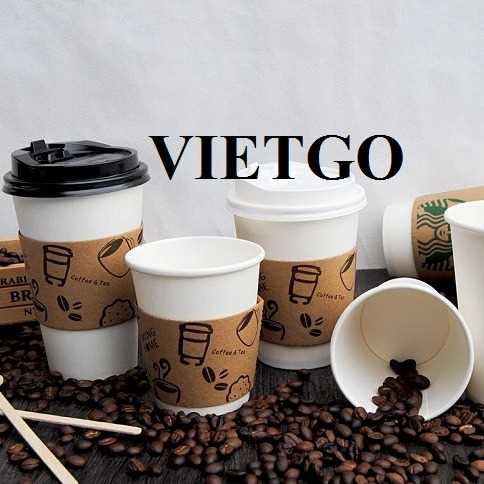 Thương vụ xuất khẩu cốc giấy sang thị trường Ấn Độ 