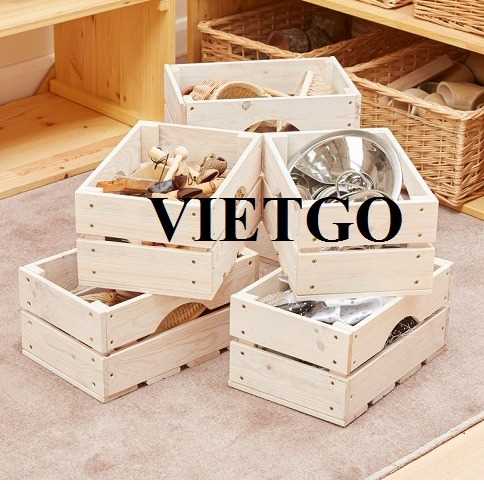 Thương vụ xuất khẩu đồ gia dụng gỗ sang thị trường Anh