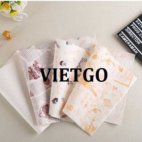 Thương vụ xuất khẩu giấy gói chống thấm dầu sang thị trường Campuchia