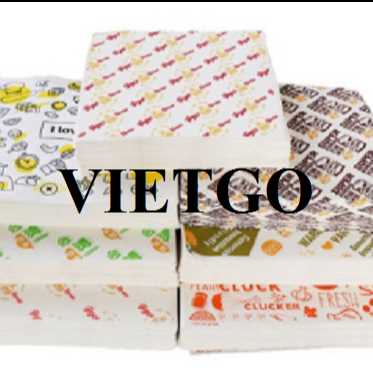 Thương vụ xuất khẩu giấy gói sandwich sang thị trường Qatar 