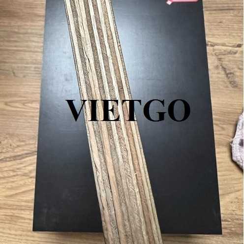 Thương vụ xuất khẩu gỗ dán phủ phim sang Thổ Nhĩ Kỳ nhằm mục đích tái thiết cơ sở vật chất sau thảm họa động đất 