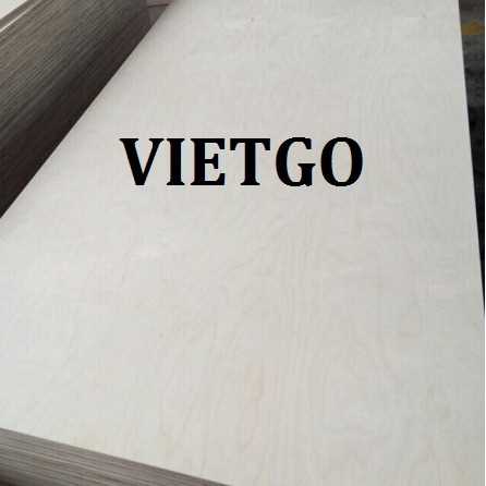 Thương vụ xuất khẩu gỗ dán sang thị trường Úc
