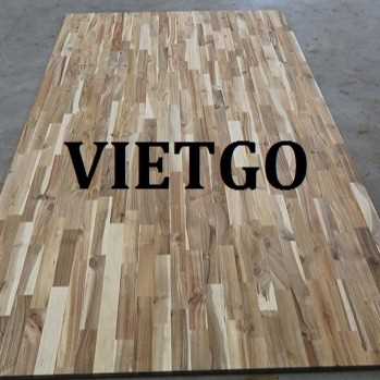 Thương vụ xuất khẩu gỗ ghép thanh sang thị trường Ấn Độ