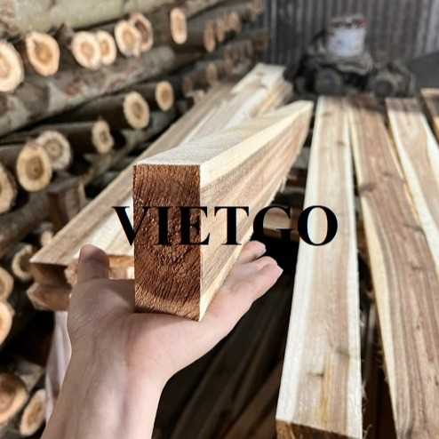 Thương vụ xuất khẩu gỗ keo xẻ sang thị trường Trung Quốc 