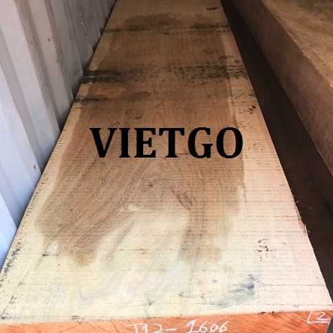 Thương vụ xuất khẩu gỗ lim xẻ sang thị trường Việt Nam