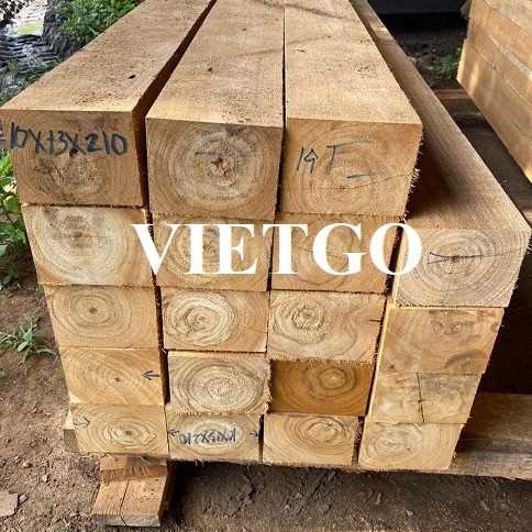 Thương vụ xuất khẩu gỗ teak xẻ sang thị trường Ấn Độ