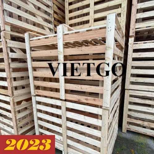 Thương vụ xuất khẩu thùng gỗ pallet sang thị trường Bỉ và Hà Lan