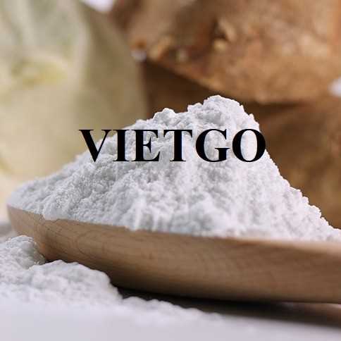 Thương vụ xuất khẩu tinh bột sắn đến thị trường Trung Quốc