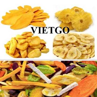 Thương vụ xuất khẩu trái cây sấy đến từ vị khách hàng người Thổ Nhĩ Kỳ