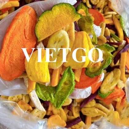 Thương vụ xuất khẩu trái cây sấy sang thị trường Nga