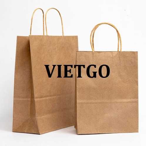 Thương vụ xuất khẩu túi giấy kraft sang thị trường Ấn Độ 