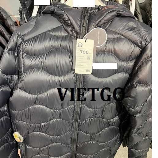 Vị khách hàng đến từ Qatar đang tìm kiếm nhà cung cấp cho sản phẩm áo khoác 